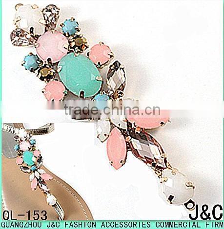 sadals alloy shoe accessory/shoe ornament