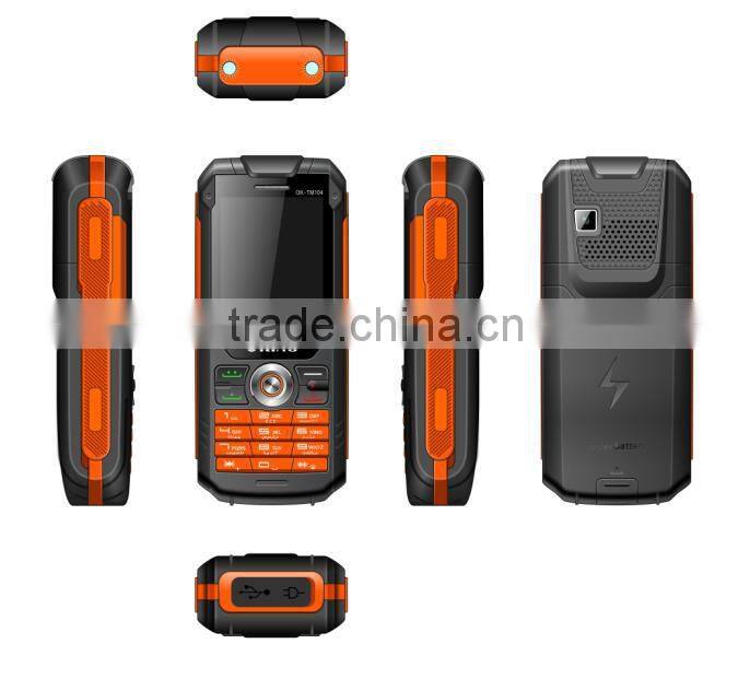 Wholesell Feature Mobile with Mobile Power, Build-in FM/BT/MP4 Feature Mobile