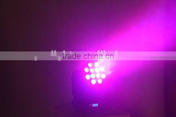 LED wash light moving head 12PCS 10w rgbw stage light with rainbow effect