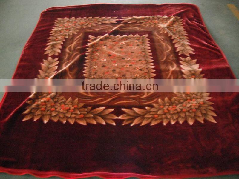 China Suppliers quilt blankets rebel wholesale bed cover china cuddly design blanket
