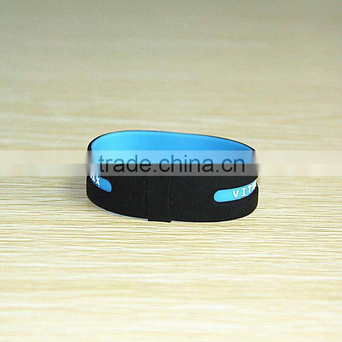 FDA approved food grade silicone Best energy bracelet two-double