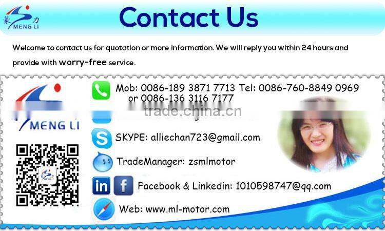 High Efficiency Electrical Motor for Blender with High RPM(ML-9550)