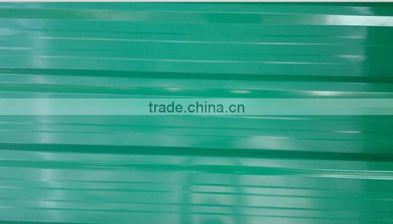 pre-painted corrugated steel sheet