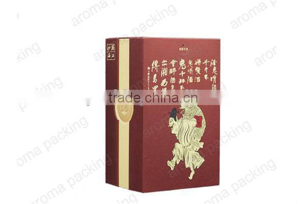 China Souvenir Wine Bottles, Liquor bottle Gift Boxes With Luxury Design