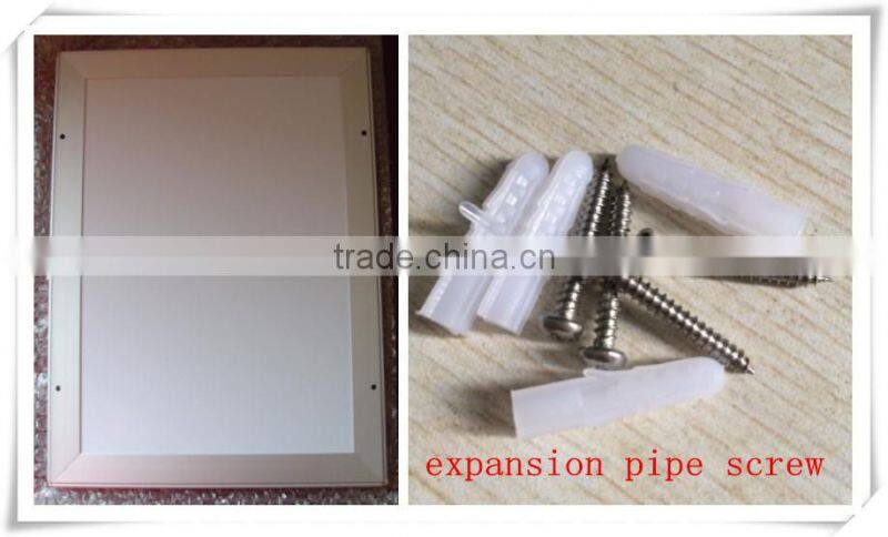 Aluminium snap channel frame, clip frame