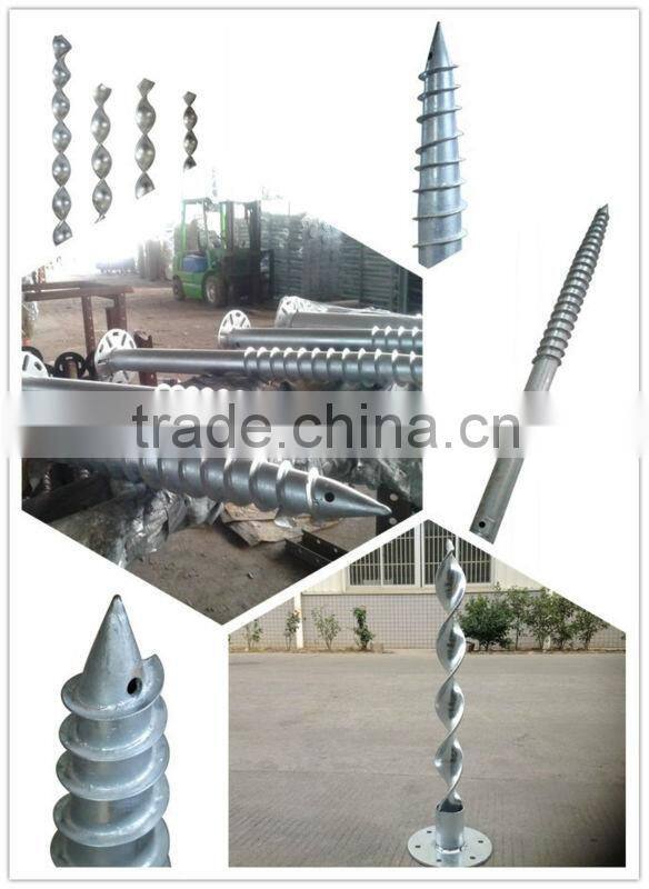 Ground Screws for Solar Mounting System