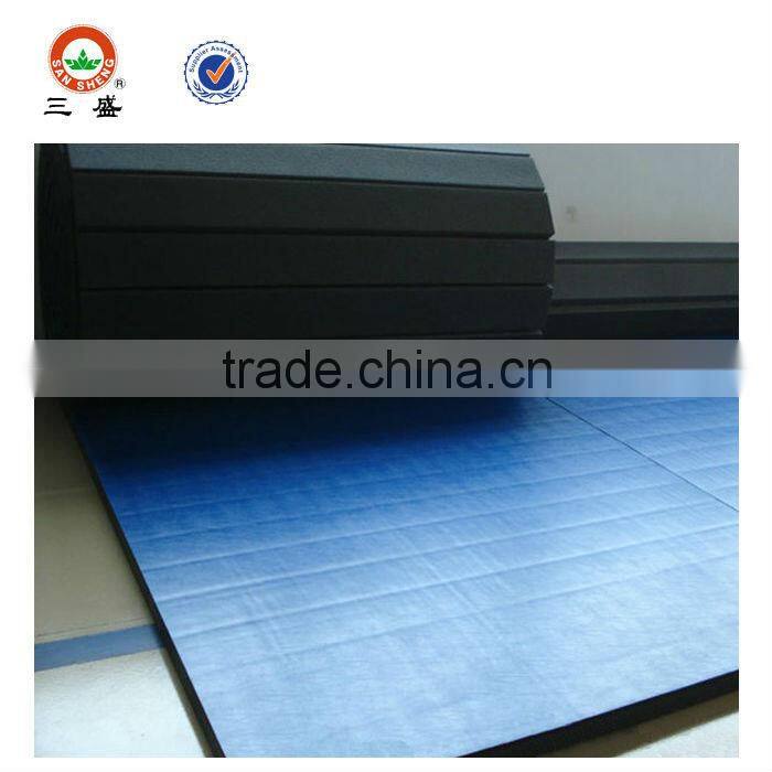 Carpet bonded foam flexi roll ,Roll up wrestling mat, cheerleading mats ,flexi roll gymnastic mats