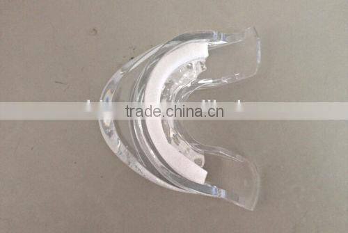 China factory directly sell product,silicone medical grade CE,silicone mouth trays, teeth whitener mouth trays,dental teeth tray