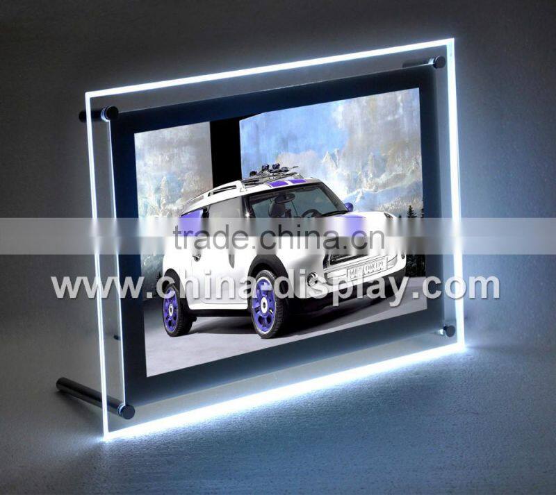 Advertising Poster Display LED Backlit Signage Photo light box Display