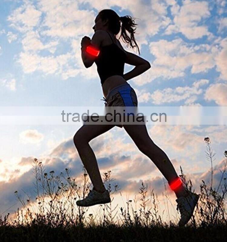 Cheap price sports safety running reflective warning night arm belt