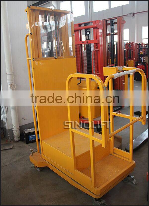 2015 SINOLIFT DYT200 Series Hot-Sale Semi-electric Aerial Order Picker