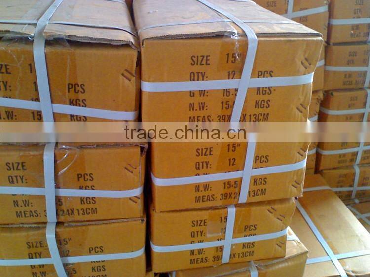 CHROME PLATED ADJUSTABLE WRENCH WITH RUBBER HANDLE