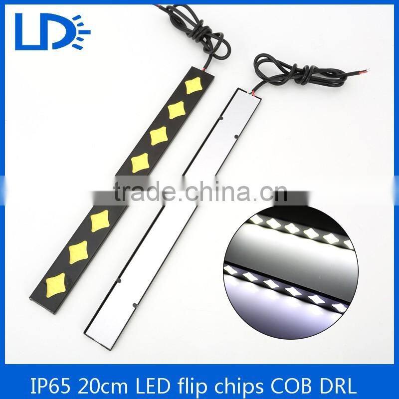 DC 12V 100% Universal night driving light Waterproof Auto Car Slim DRL COB Driving Day lamp for Toyota, Honda, Audi, BMW
