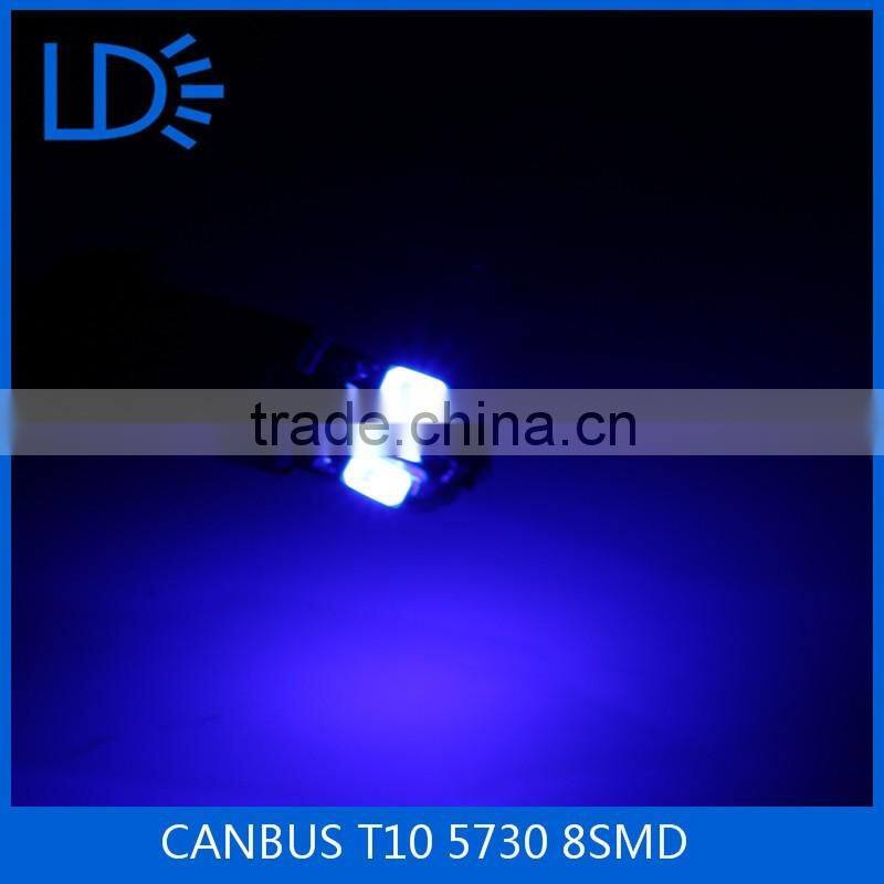 CANBUS car smd light 8pcs 5730 smd car light bulbs
