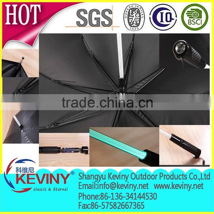 LED umbrella with best price manufacture by chinese umbrella factory