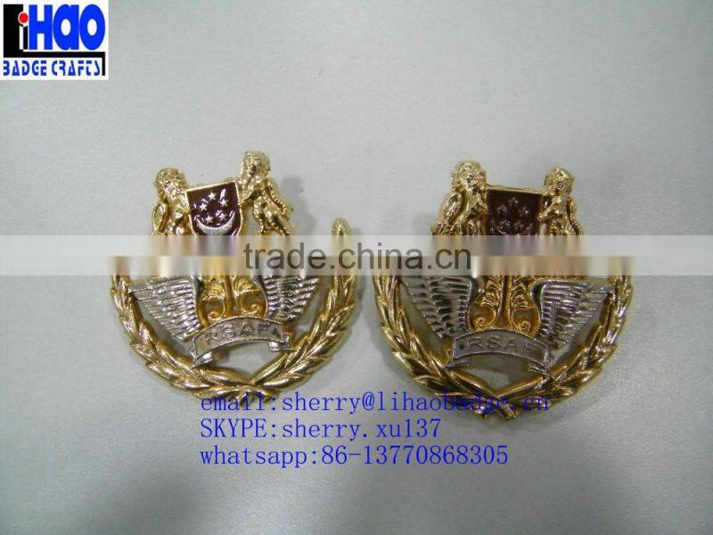 custom metal army cap badge,navy officer cap badge