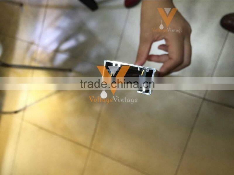 Manufacturer's Premium Yardley Pendant Lamp Industrial Metal Track Light Vintage Wire Cage Hanging Lamp