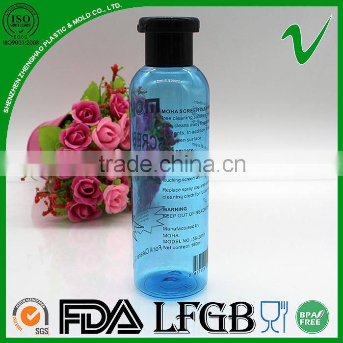 olive oil plastic bottle 100m with colorful child safety cap
