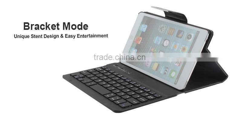 Crocodile Pattern wireless keyboard for tablet pc iPad mini1/2/3-P3601