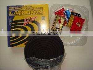 LAOJUN OEM high quality no smoke mosquito coil for Germany market