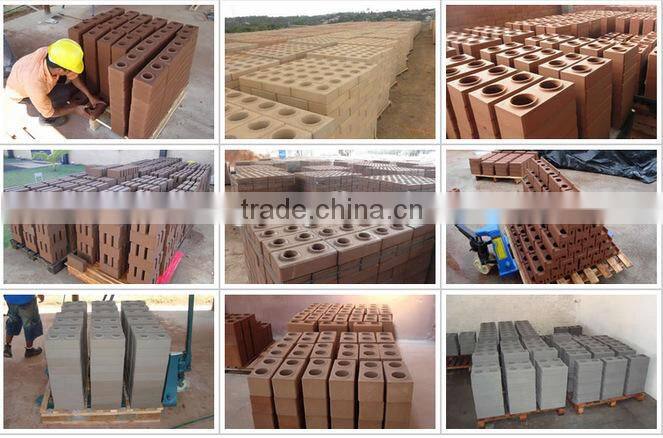 China clay brick making machine price for sale