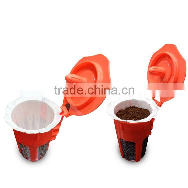 Empty KCup Cups with Sealed Filter Paper and Lids for Keurig