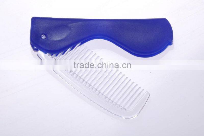 High quality foldable comb for hotel and travel