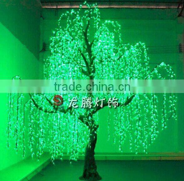 indoor/outdoor decoration tree light fiber optic tree light felt decoration christmas tree
