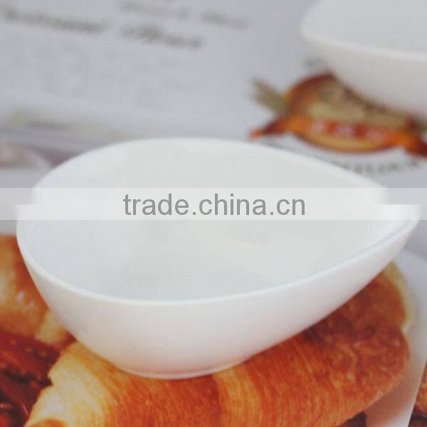 New arrival tools high temperature resistant white drop roast bowl cheece souffle cup pudding mold