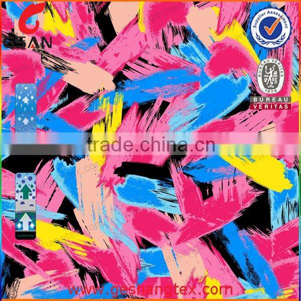 Factory custom high quality digital printed fabric