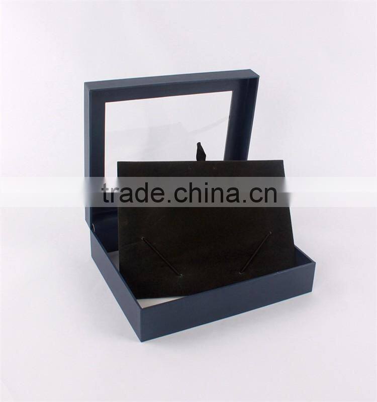 Good quality customized paper display box with clear window