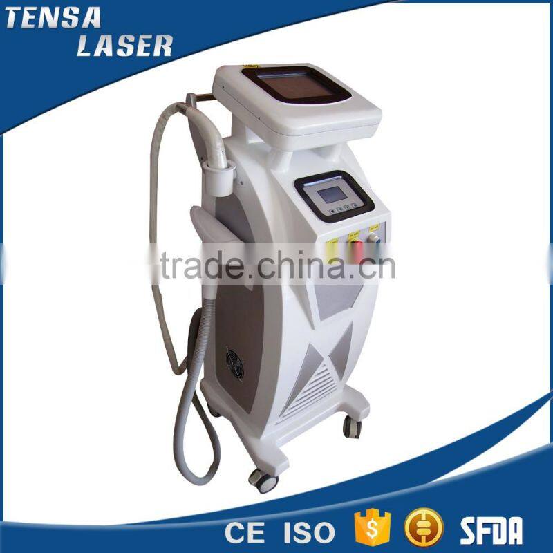 3 in 1 multifunction beauty salon machine ipl shr rf nd yag laser with low price