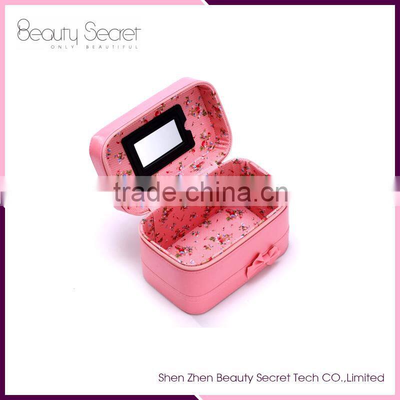 Organ Cosmetic Bag,Tavel Cute Bowknot Makeup Bag