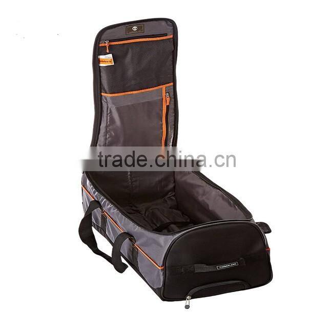 China wholesale 600D x 600D polyester fabric ladies fashion trolley bag