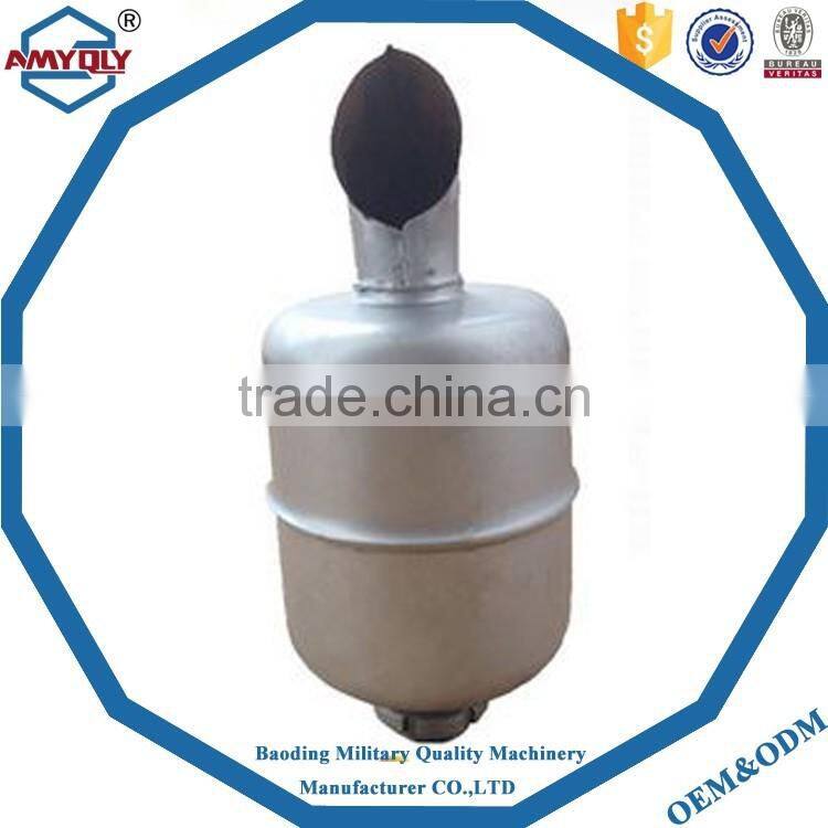 Small water cooled diesel engine parts S1105 exhaust muffler