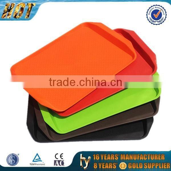 durable plastic fast food tray