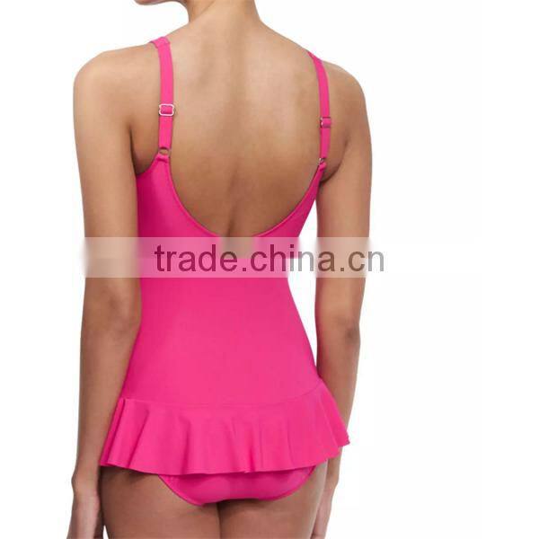 2017 new fashion high quality one-piece swim wear