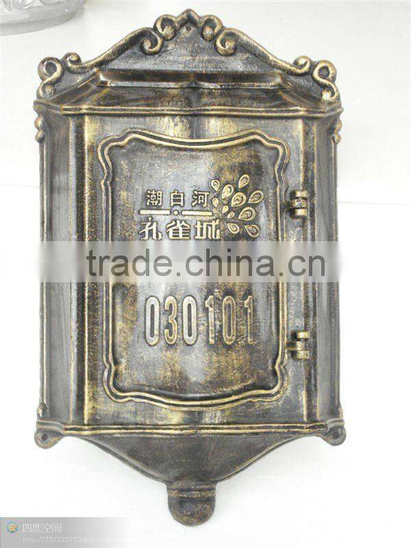famous aluminum mailbox for apartment