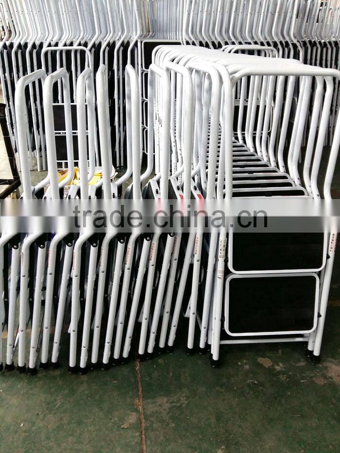 Rubber feet best selling 2 step ladder with handrails