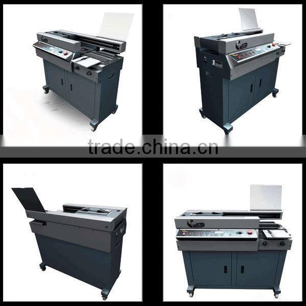 CE Full Automatic Hot Glue Binding Machine For Sale