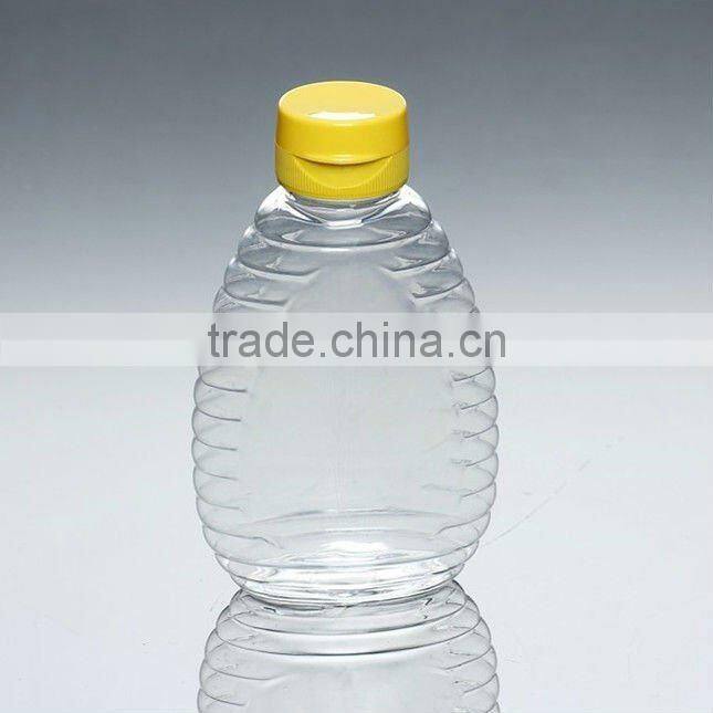 420ml PET Plastic Jam Bottle With Silicon Valve