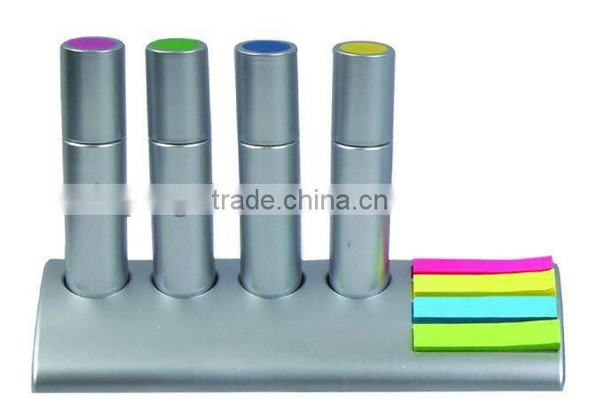 4 in 1 highlighter with sticker promotial item