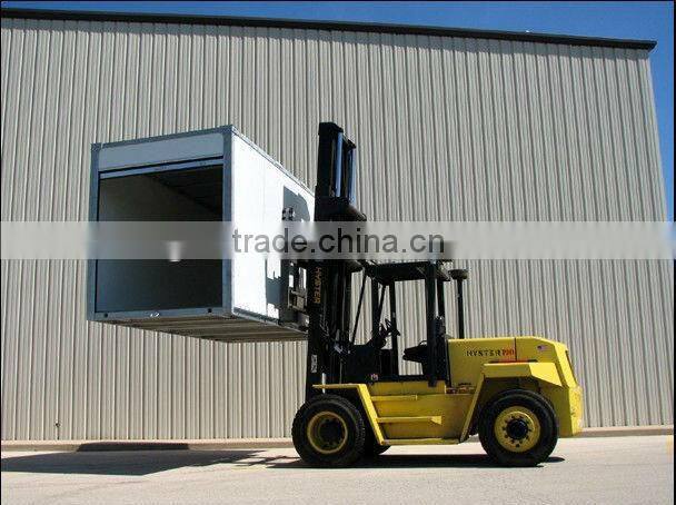 Steel container garage/storage