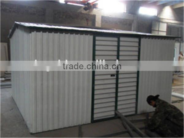 Galvanized steel garden shed/storage shed/garden room