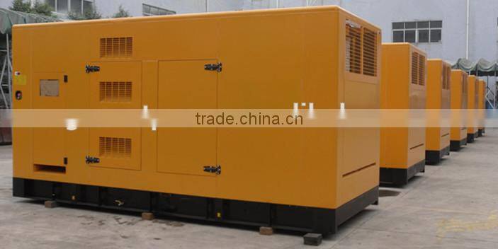 Sound attenuated enclosure Engine 500KVA Diesel Generator With Cummins Engine
