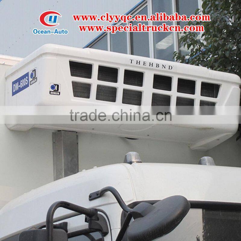 Dongfeng Tianjin 10ton refrigerator cooling van truck for meat and fish