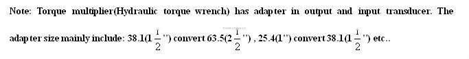 NJC Series of Torque Multiplier Hydraulic Torque Wrench Test Device (Accuracy Class:+/-1%)