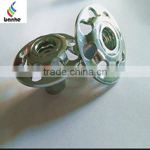 Non-standardized decorative flange nut fasterner