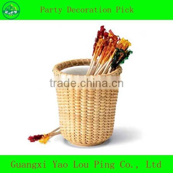 Cello wrapped bamboo toothpicks