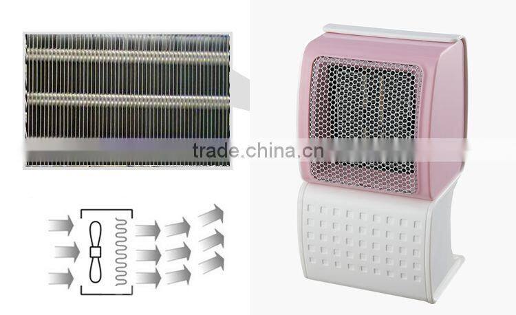 Promotion gift 500W portable air fan heater